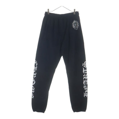 Chrome Hearts Horseshoe Sweatshirt Pants Print Side Logo Black