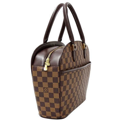 Louis Vuitton Bag Damier Women's Branded Handbag Sariah Orizontal N51282 Brown