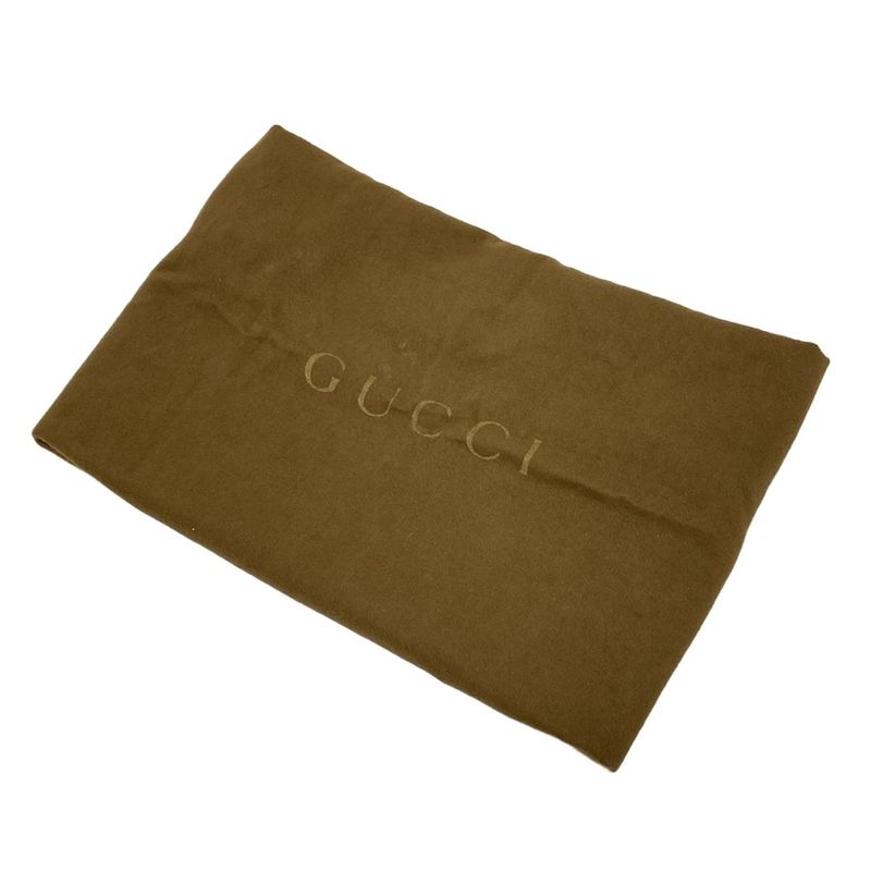 Gucci Handbag Stripe Line Abby 130939 Beige Leather