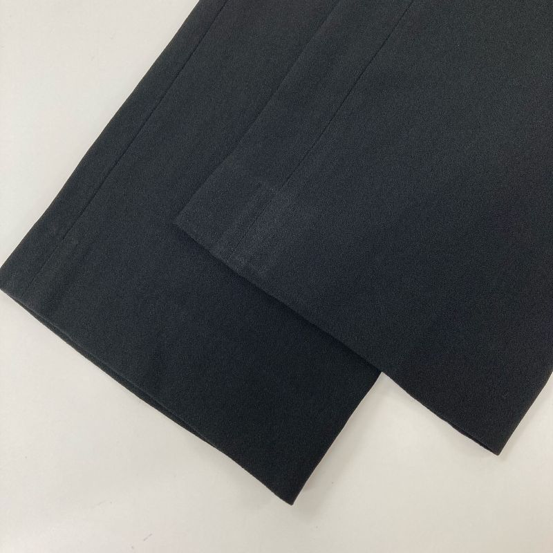 Christian DIOR 4a12044130 Black Acetate Pants 36