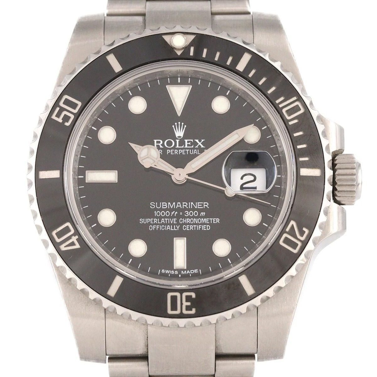 Rolex Submariner Date SS Automatic Winding Watch
