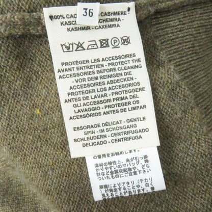 Hermes 22AW 2h2603d1 100% Cashmere Silver Hardware With Serie Plate Crew Neck