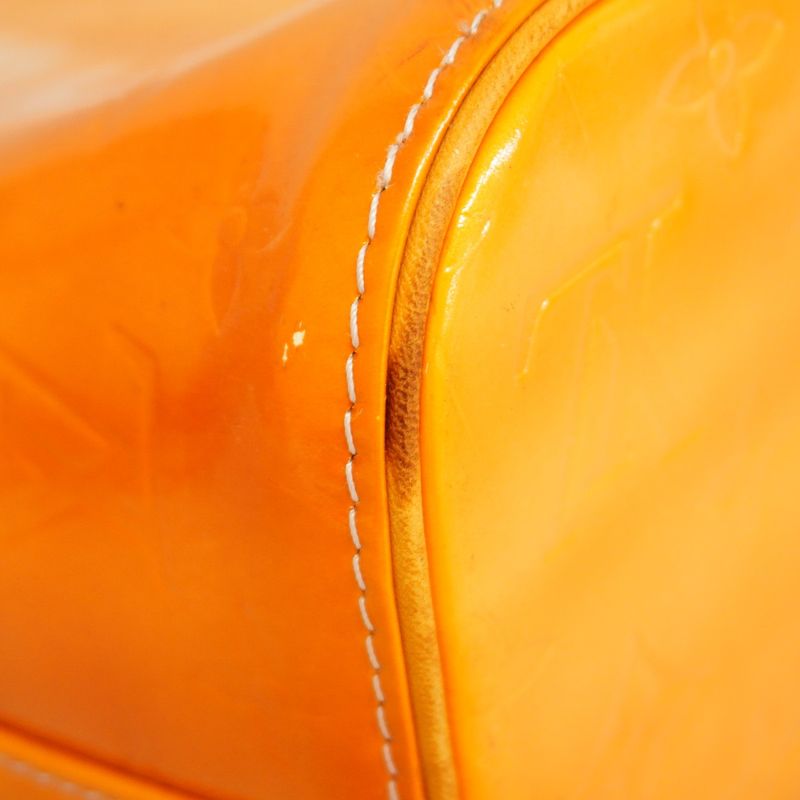 Louis Vuitton Tote Bag Vernis Houston M91054 Rose Women's