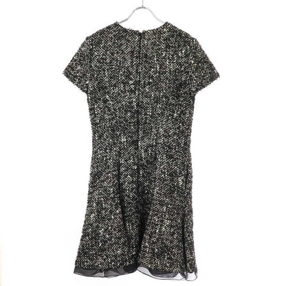 Christian Dior Tweed Dress 4a21658t1152 Black 42