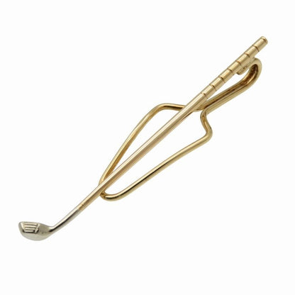 Tiffany & Co Golf Club Tie Pin K14 Yellow Gold