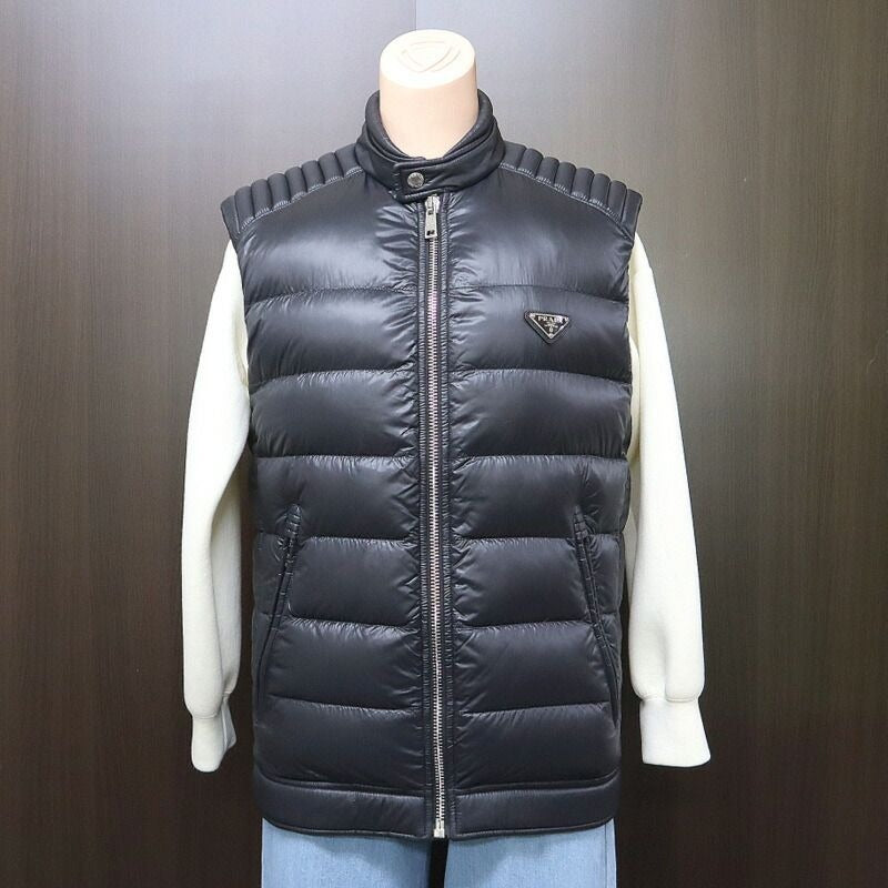 Prada Down Vest Black