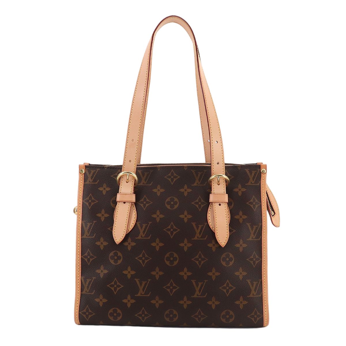 Louis Vuitton Monogram Popincourt Au Tote Brown Gold