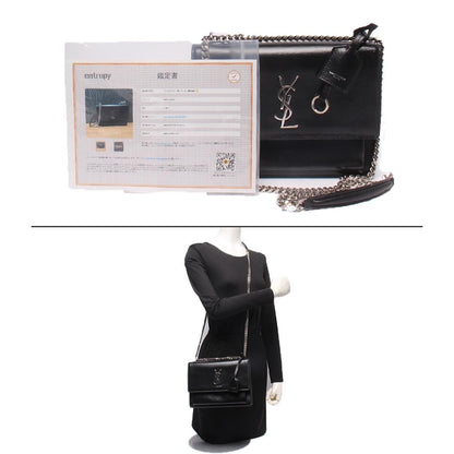 Saint Laurent Paris Chain Shoulder Bag Crossbody Sunset — view 10