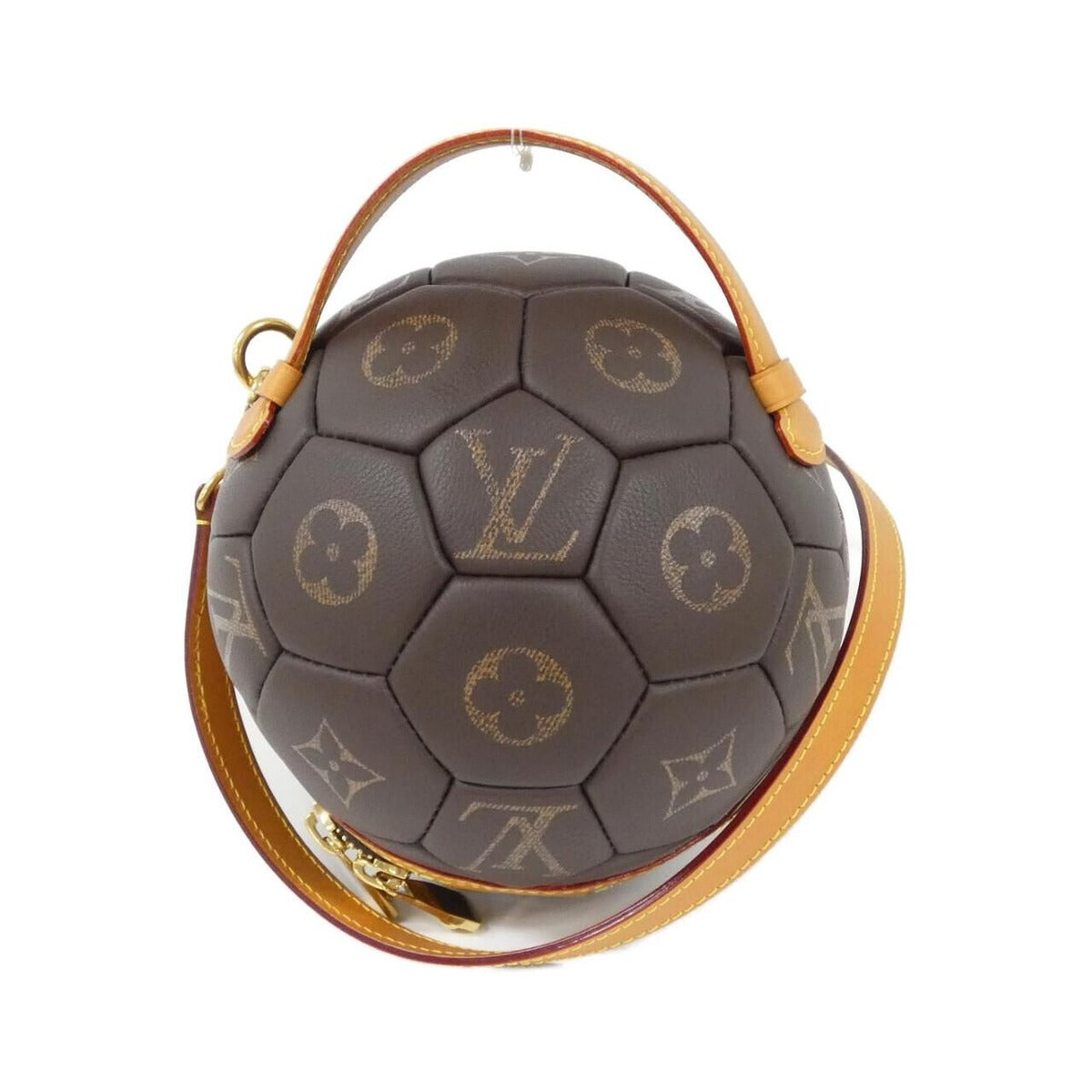 Louis Vuitton Monogram Leather Soccer Ball Bag