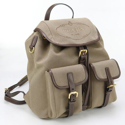 Prada Backpack Logo Jacquard Pr85850 Backpack Cles Dees