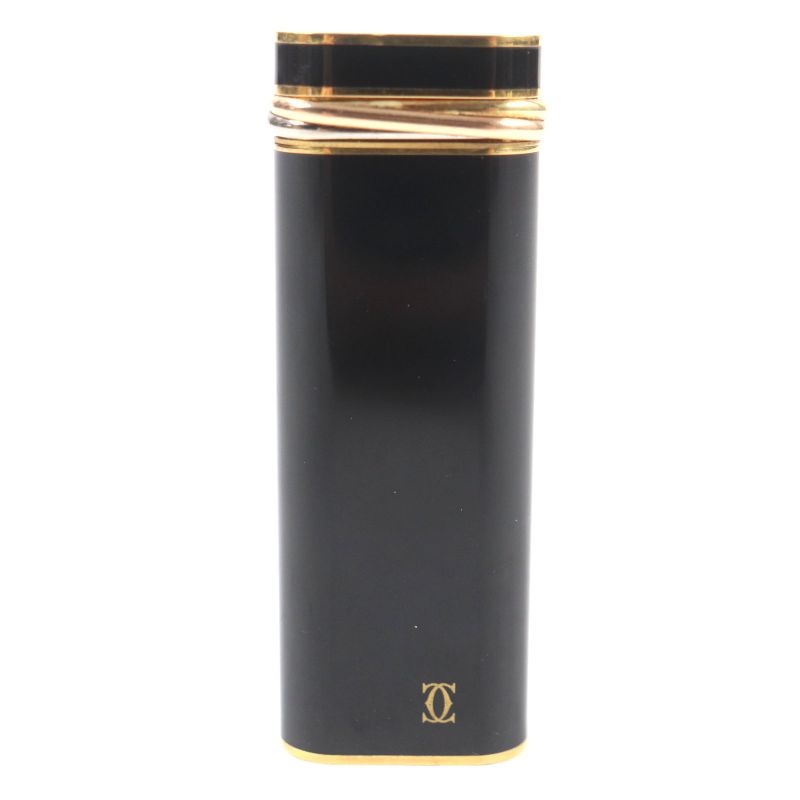  Cartier Trinity New Shape Oval Lacquer Logo Roller Type Gas