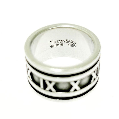 Tiffany & Co Silver Atlas Wide Ring 11.2g 925 Engraved 483461 Ring