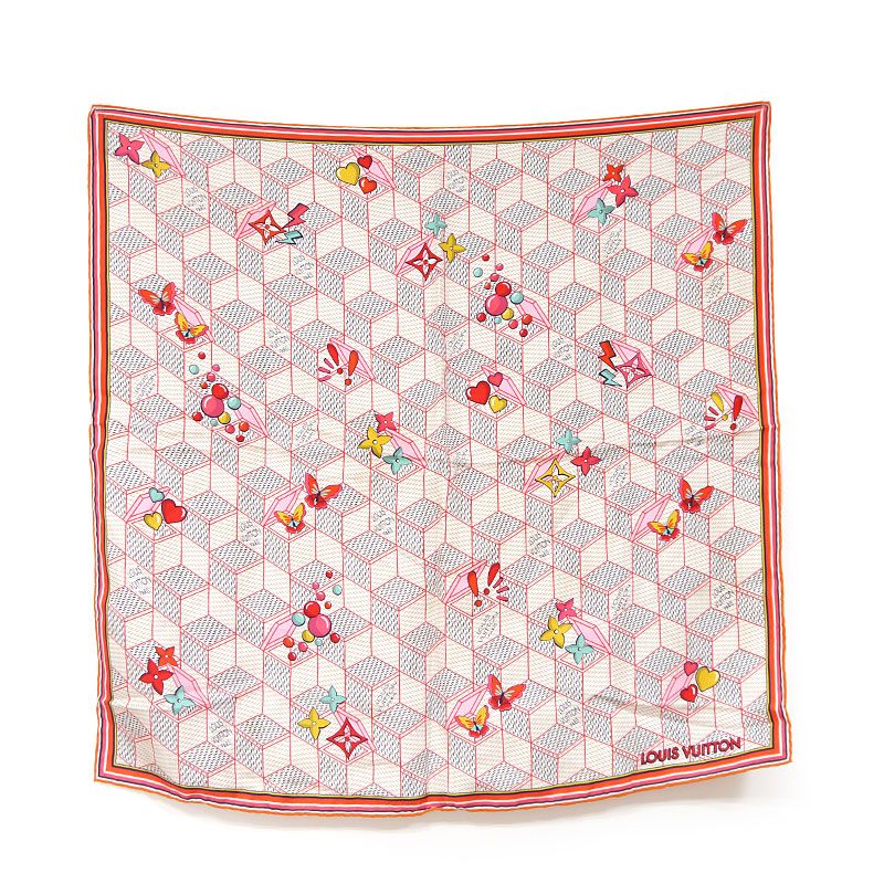 Louis Vuitton Carre 70 M77668 Damier Pop-up Multicolor