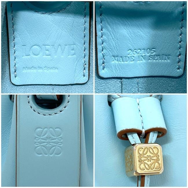 Loewe Shoulder Bag Nanoballoon F22253 Light Blue