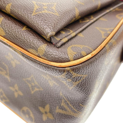 Louis Vuitton Monogram Viva-Cite GM Shoulder Bag — view 3