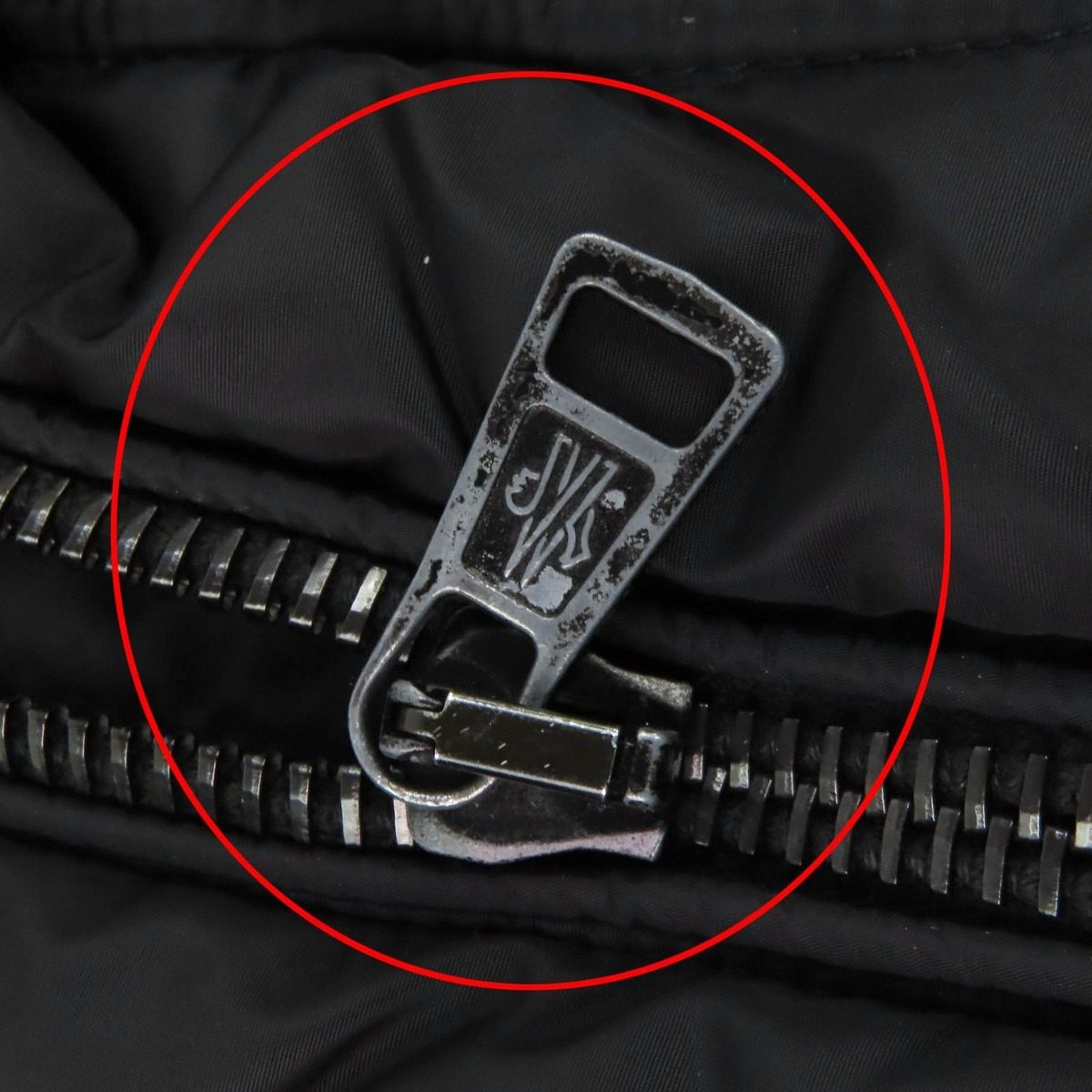 Moncler Dimitri Logo Patch Lamb Leather Cut Replacement Stand Collar Riders — view 12