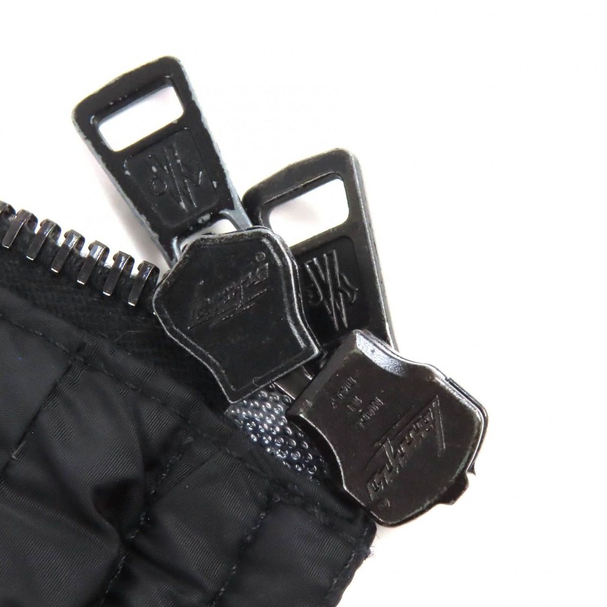 Moncler Dimitri Logo Patch Lamb Leather Cut Replacement Stand Collar Riders — view 6