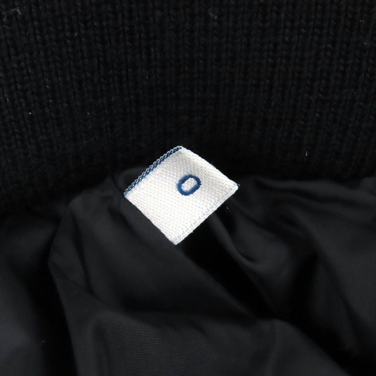 Moncler Dimitri Logo Patch Lamb Leather Cut Replacement Stand Collar Riders — view 8