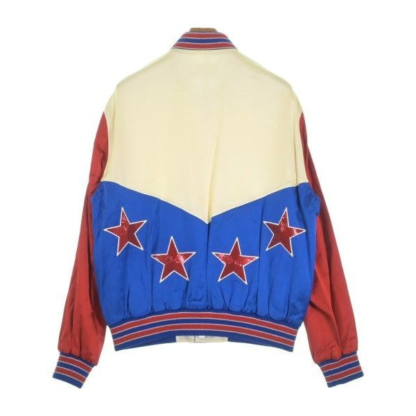 Celine Stadium Jacket Red 46 Ivoryx X Blue — view 2