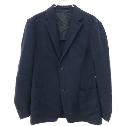 Prada Cotton 2b Tailored Jacket Sdd10h Blue 50