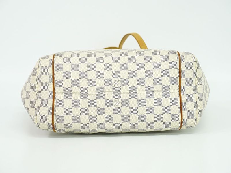 Authentic Louis Vuitton LV Old Shape Totally MM Damier Azure Shoulder Bag Tote