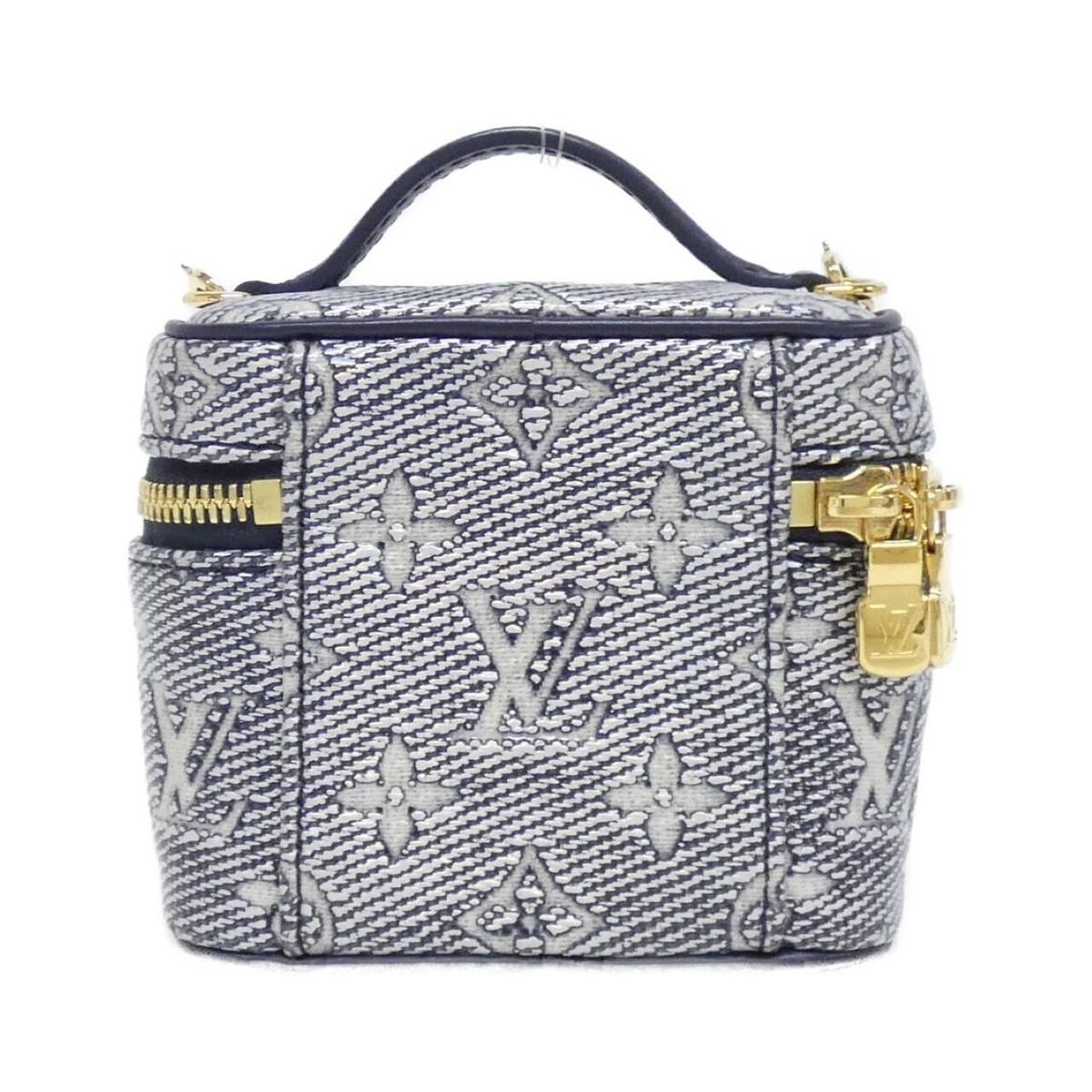 Louis Vuitton Monogram Laminated Jacquard Micro Vanity Shoulder Bag — view 2