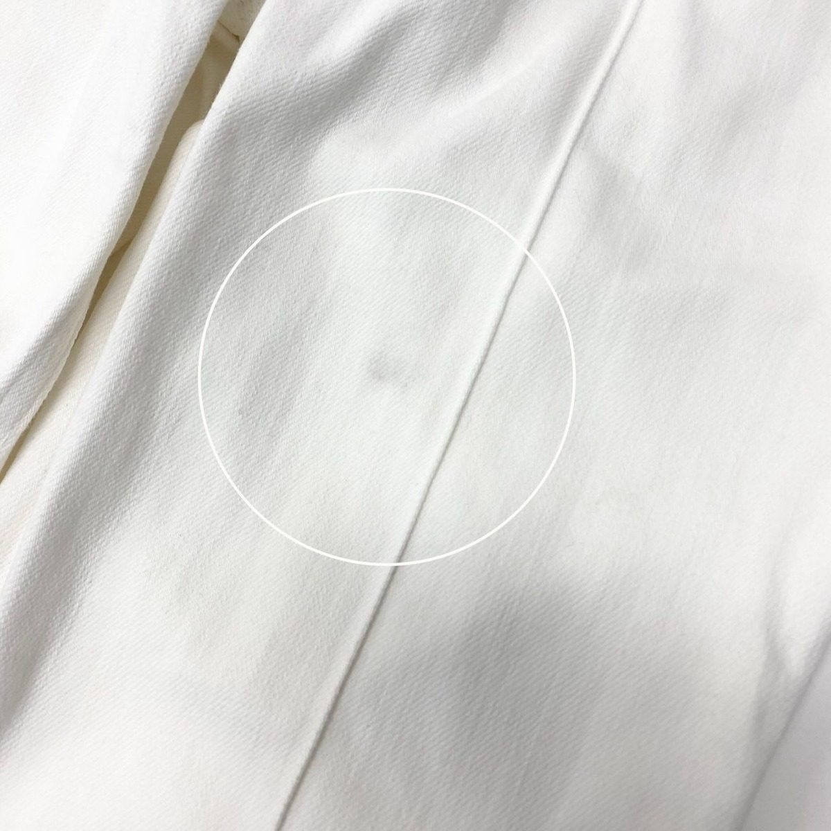 Louis Vuitton Ed2 Cropped Denim Pants Color Monogram Flower 36 White — view 12