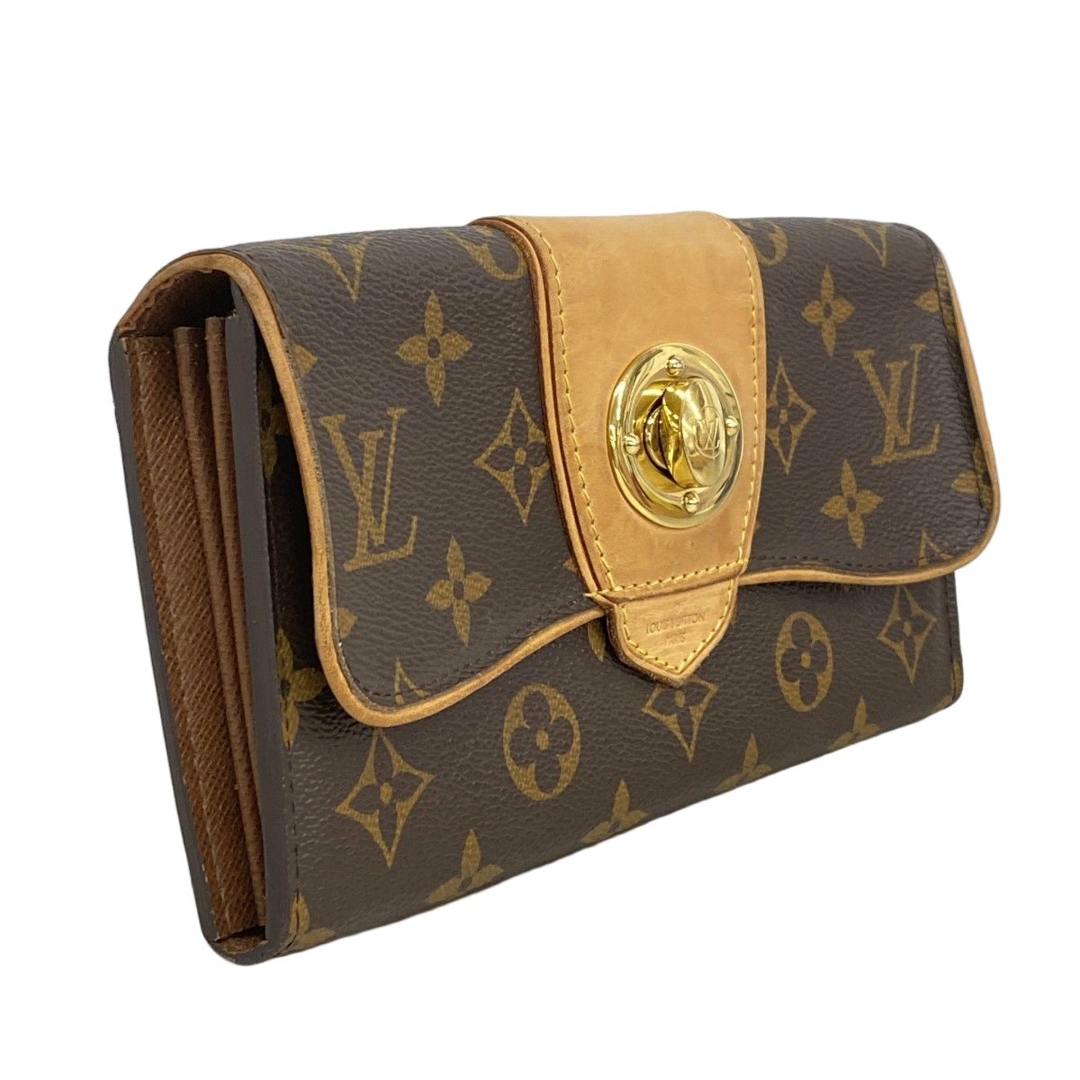 Louis Vuitton Wallet Monogram Portefeuille Boesi Brown — view 2