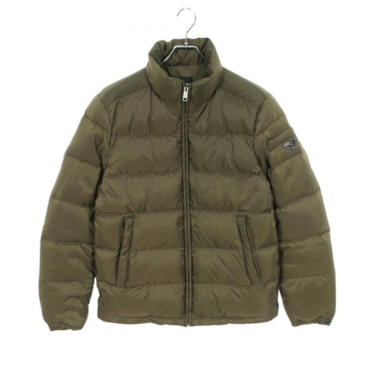 Prada Down Jacket Polyester Khaki