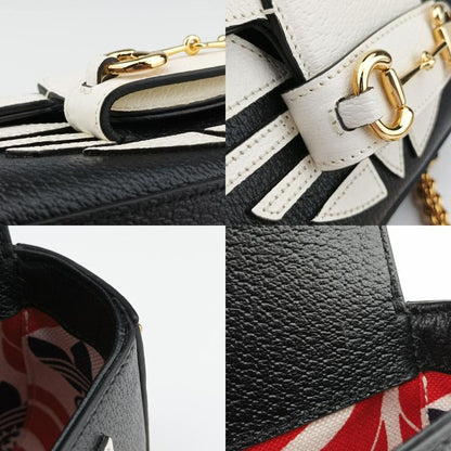 Gucci Adidas Collaboration Horsebit Black X Whiteleather 722009i039625179