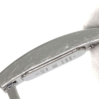 Gucci 3900l Square Face Dial With Diamonds Wristwatch SS Ladies