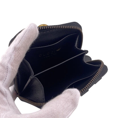 Gucci 721903 Trefoil Leather Shoulder Pouch Adidas Collaboration Card