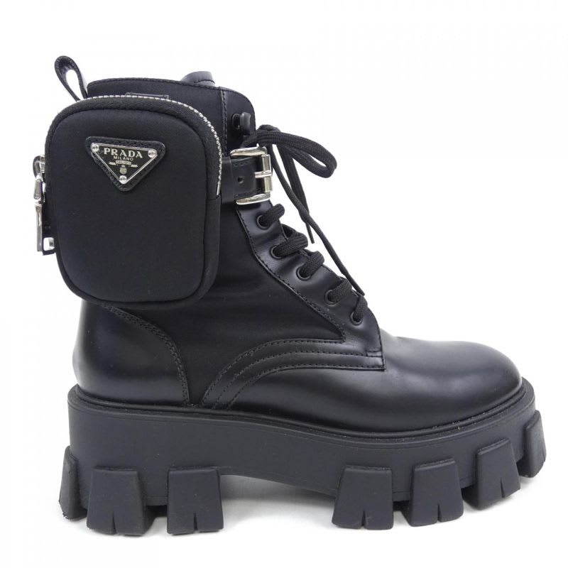 Prada Monolith Triangle Logo 1 T255 M Boots