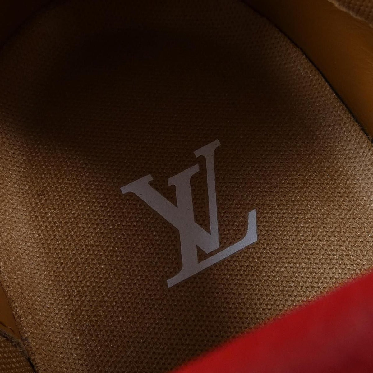 Louis Vuitton LV Trainers Pharrell William Sneakers Red Black — view 6