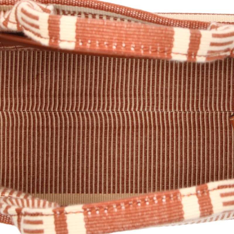 Celine 24SS Small Cabas 199162fu6 Striped Textile Tote Bag Women