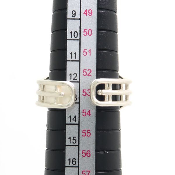 Bottega Veneta Silver Ring No 13 V5070 Outline