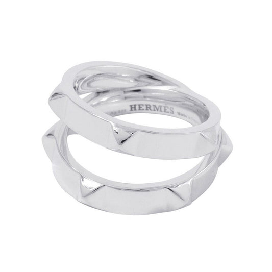 Hermes Ring Cl De-h Silver 55