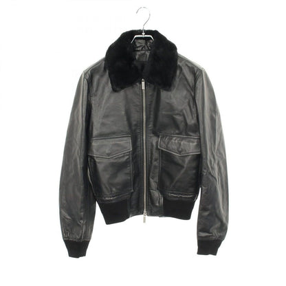 Dior Leather Jacket Zip Up