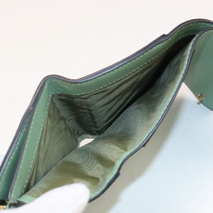 DIOR Lotus Wallet Saddle S5652 CCEH Tri-fold Wallet Leather Women's