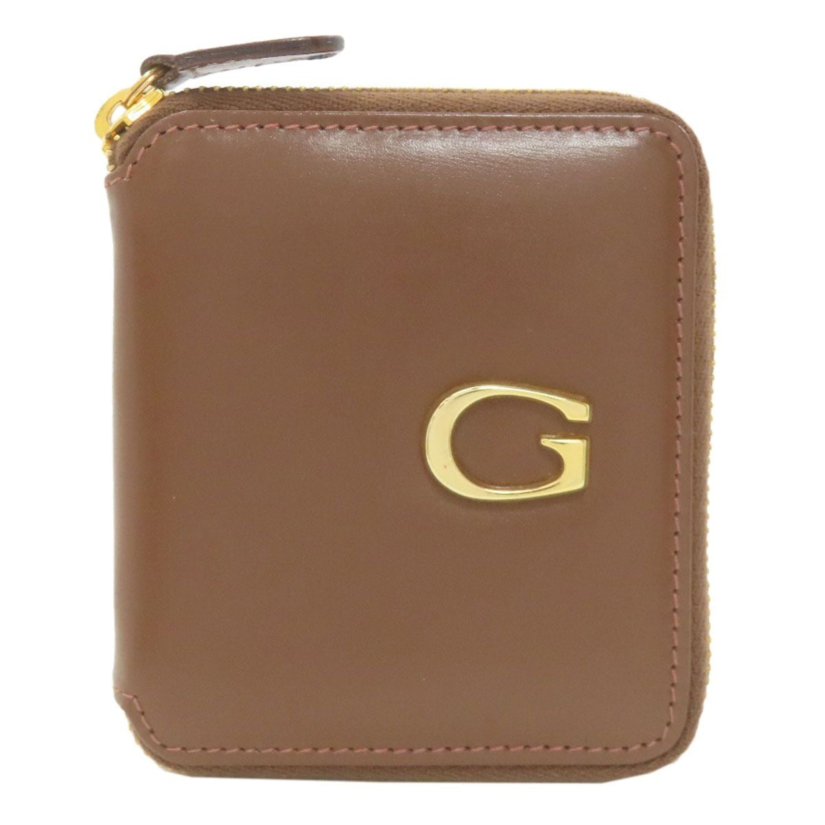 Gucci Logo Coin Case Leather