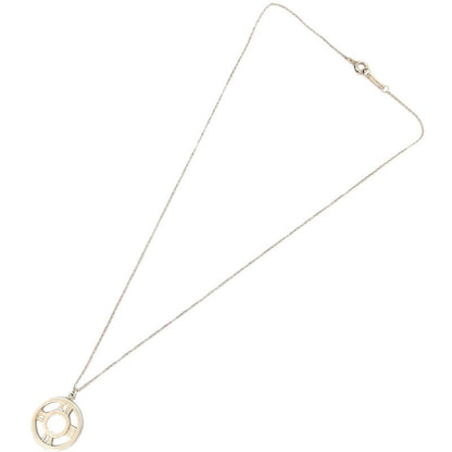 Tiffany & Co Tiffany & Co Atlas Necklace Sv925 39g Silver Medallion Circle 2003