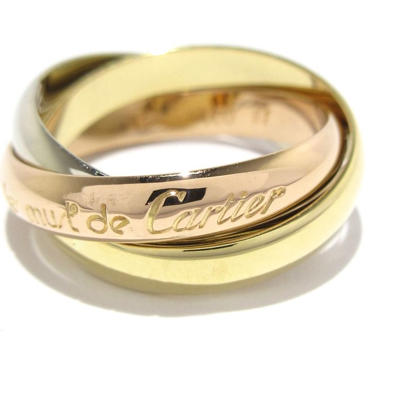 Cartier Three Rings 51 Trinity 18K Three Color