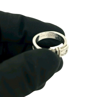 Hermes Ceinture Ring Silver — view 4