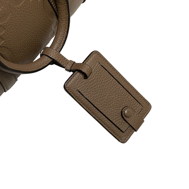 Gucci Jumbo GG Mini Duffle Handbag Shoulder Bag 2WAY 725292 Gray Leather Ladies