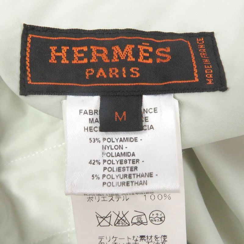 Hermes Ettelier Hardware H Motif Embroidery 3-way Quilted Jacket With Liner