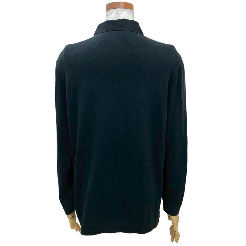 Hermes Brid De Gala Pattern Silk Cashmere Cotton Long Sleeve Shirt Top