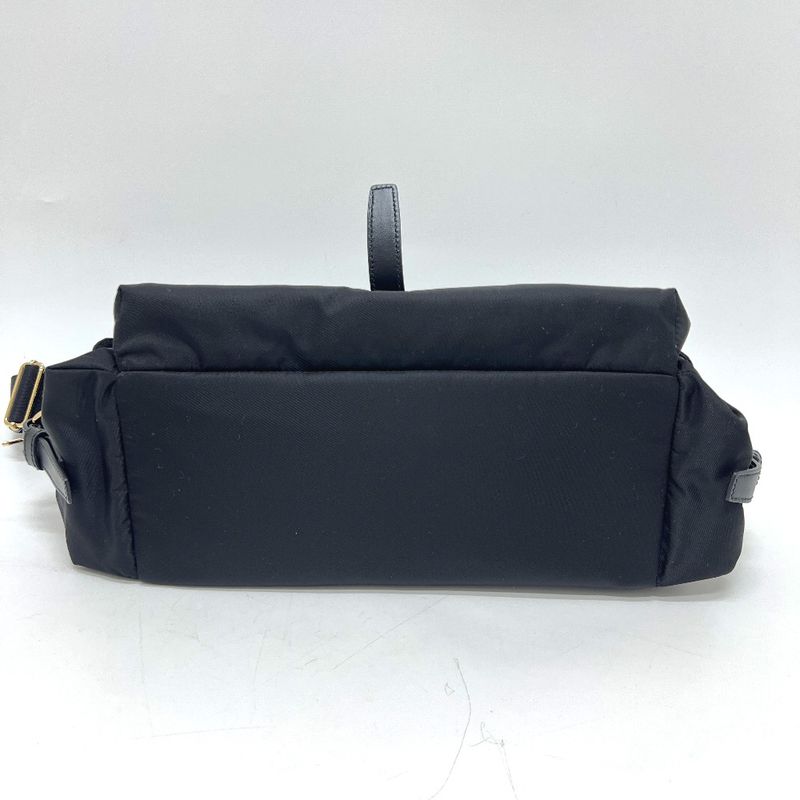 Prada Shoulder Bag Explorer Large Re-nylon 1bd391 Nylon Black