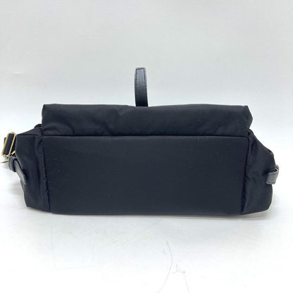 Prada Shoulder Bag Explorer Large Re-nylon 1bd391 Nylon Black