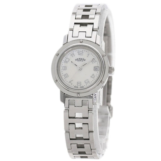 Hermes Clipper Cles Watch SS