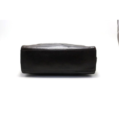 Chanel Jumbo CC Logo Leather Shoulder Bag — view 3